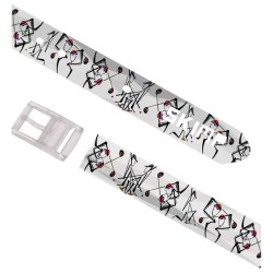 Ceinture Skimp Print Golf Ethnik – Sans Métal & Ajustable