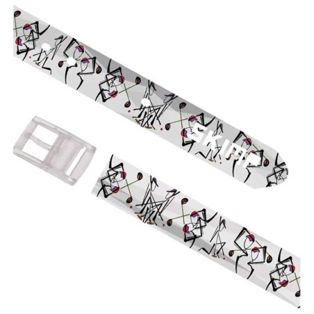 Ceinture Skimp Print Golf Ethnik – Sans Métal & Ajustable