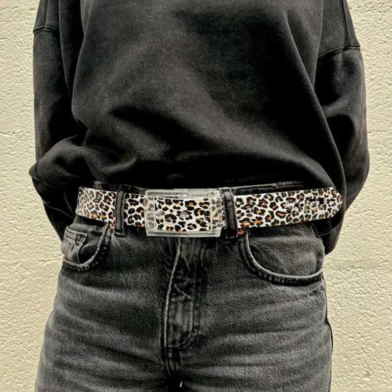 Ceinture Skimp Panther Classic – Motif Panthère & Sans Métal