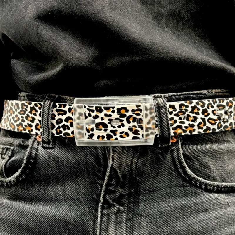 Ceinture Skimp Panther Classic – Motif Panthère & Sans Métal