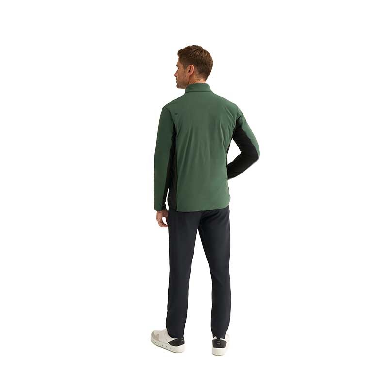 Veste PING Cassian Homme Gorse Green / Black | Route du Golf