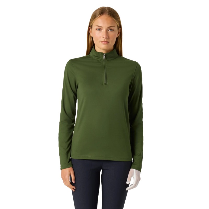 Pull Daily Sports Anna LS Demi-Zip Femme | Route du Golf