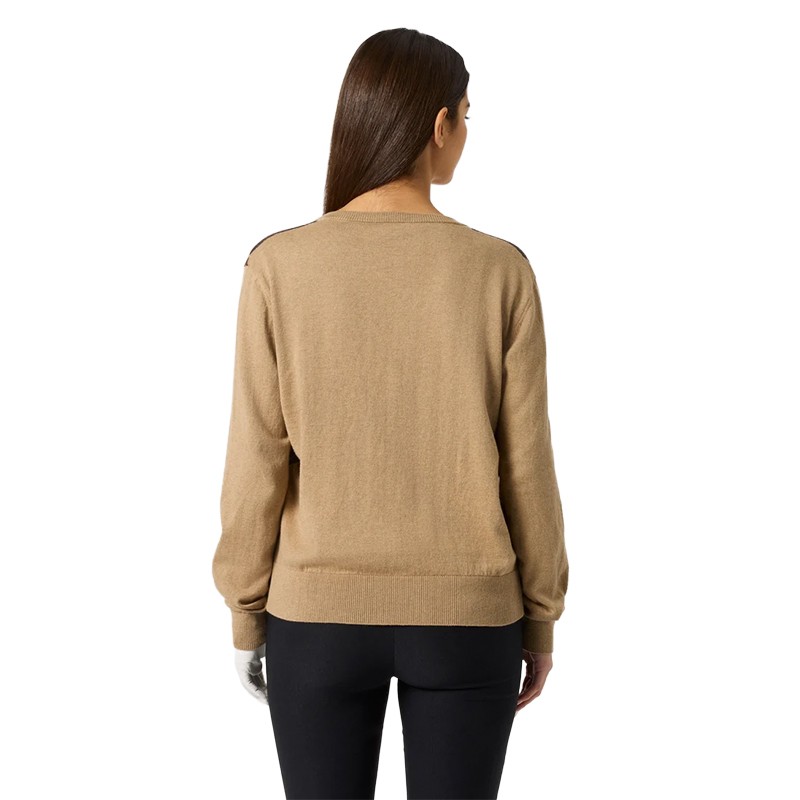 Pull col V femme Daily Sports Argyle | Route du Golf
