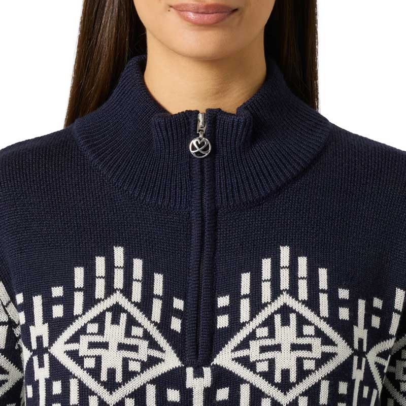 Pull Daily Sports Half Neck Femme | Col Montant Demi-Zip