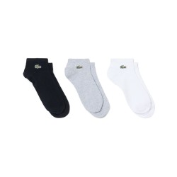 Lot de 3 chaussettes basses Lacoste RA9267-00 | Route du Golf