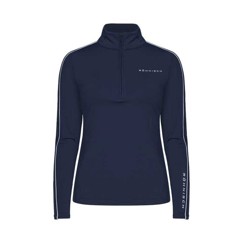 Pull Midlayer Röhnisch Amie Femme | Pull Golf Demi-Zip