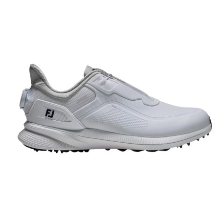 Chaussures de golf FootJoy Pro/SL BOA Blanc/Gris | Route du Golf