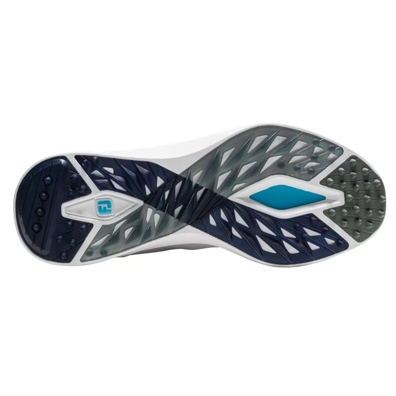 Chaussures de golf FootJoy Pro/SL BOA Blanc/Gris | Route du Golf