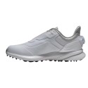Chaussures de golf FootJoy Pro/SL BOA Blanc/Gris | Route du Golf