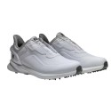 Chaussures de golf FootJoy Pro/SL BOA Blanc/Gris | Route du Golf