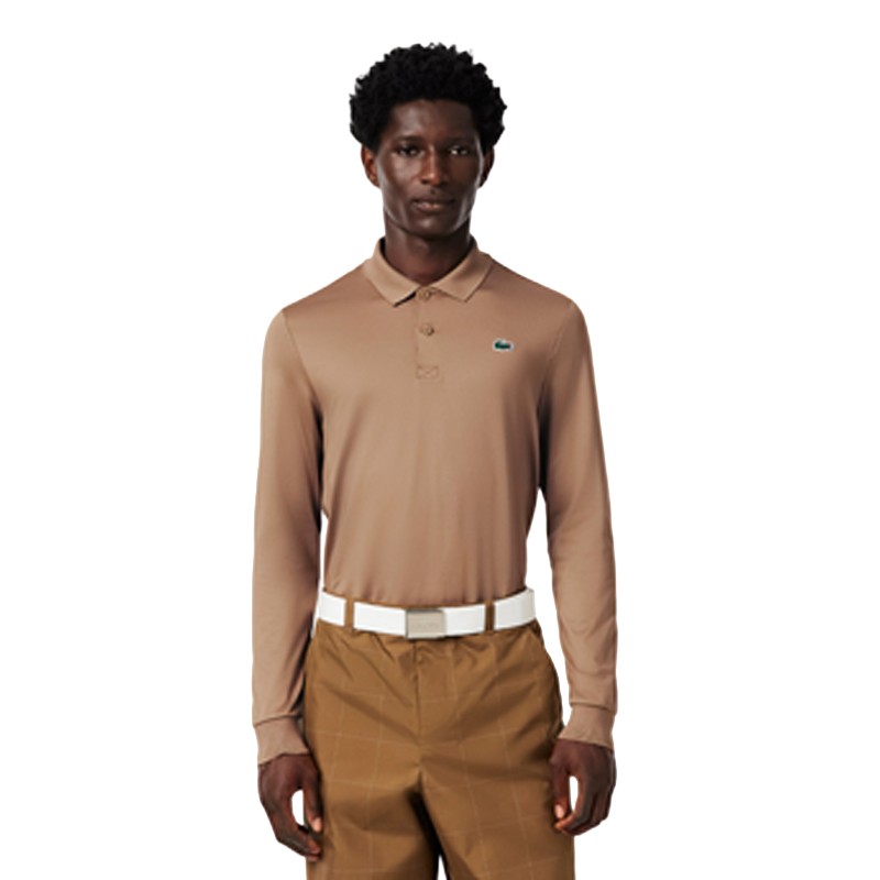 Polo Golf Manches Longues Lacoste DH3185-00 | Route du Golf