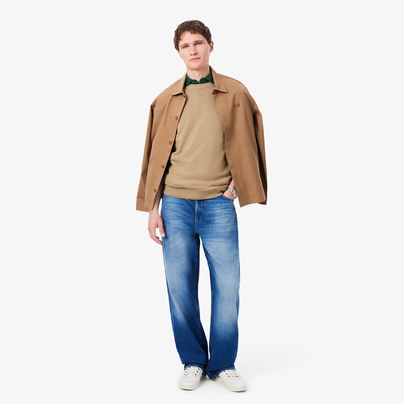 Pull Lacoste Col Rond Homme AH1985-00 | Route du Golf