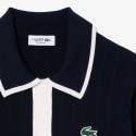 Pull Golf Femme Lacoste - Maille Stretch & Élégance