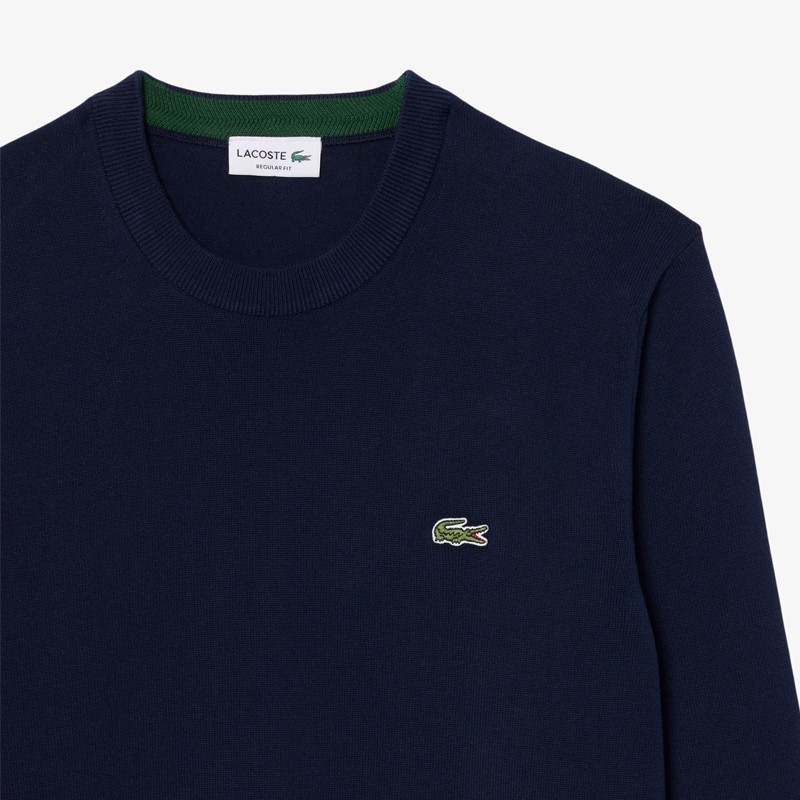 Pull Lacoste Col Rond Homme AH1985-00 | Route du Golf