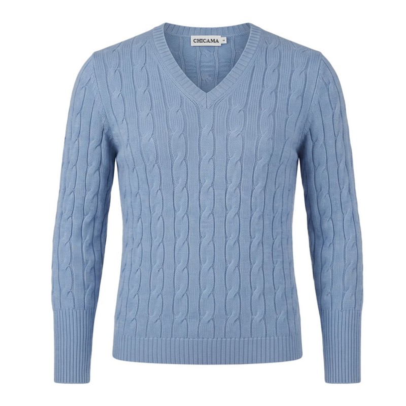 Pull Chicama Jimena Femme | Pull Col V Alpaga