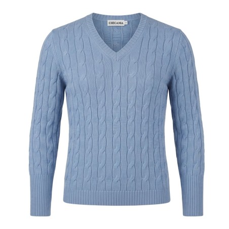 Pull Chicama Jimena Femme | Pull Col V Alpaga