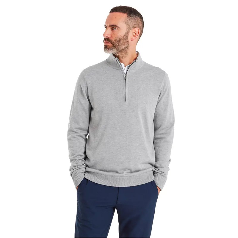 Pull Golf FootJoy DriRelease Demi-Zip | Route du Golf