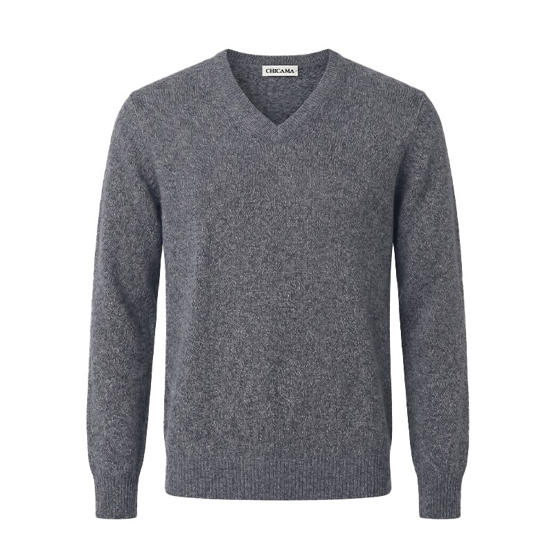 Pull Chicama Para Varon Jumana Col V – 100% Laine d'Alpaga