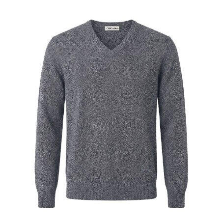 Pull Chicama Para Varon Jumana Col V – 100% Laine d'Alpaga