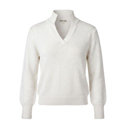 Pull Chicama Kali Femme | Pull Col Chemise Ouvert Alpaga