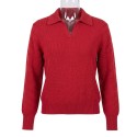 Pull Chicama Kali Femme | Pull Col Chemise Ouvert Alpaga