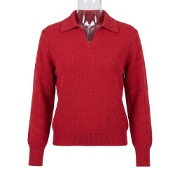 Pull Chicama Kali Femme | Pull Col Chemise Ouvert Alpaga