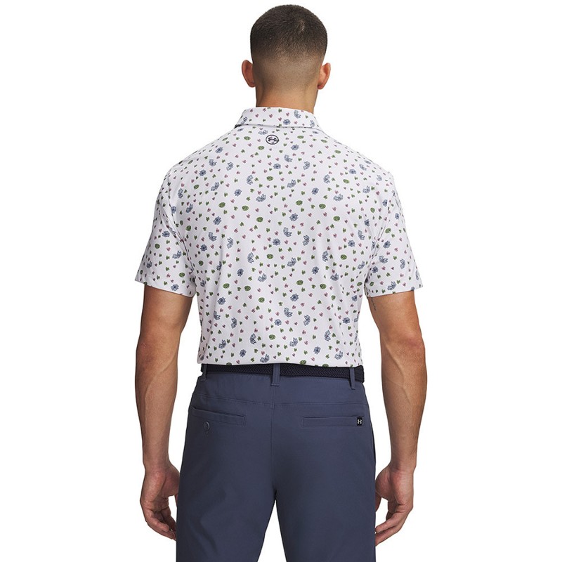 Polo Under Armour ArmourDry Printed Golf | Route du Golf