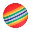 Balles entrainement Masters Stripped Foam Practice Balls Pack 12